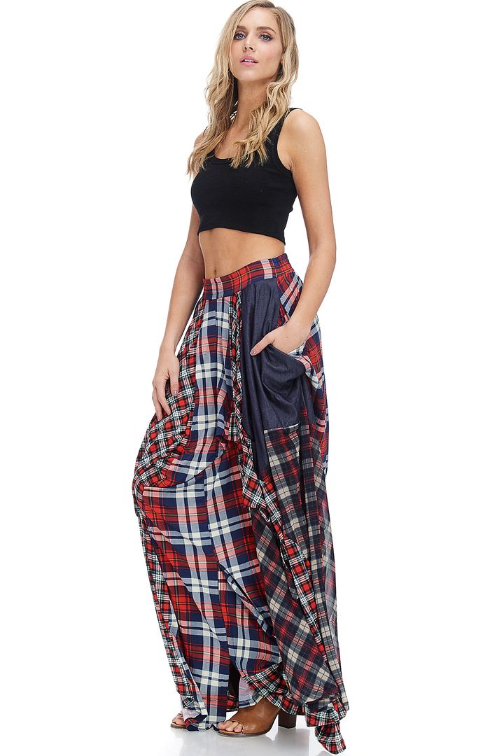 damsel in distress maxi skirt